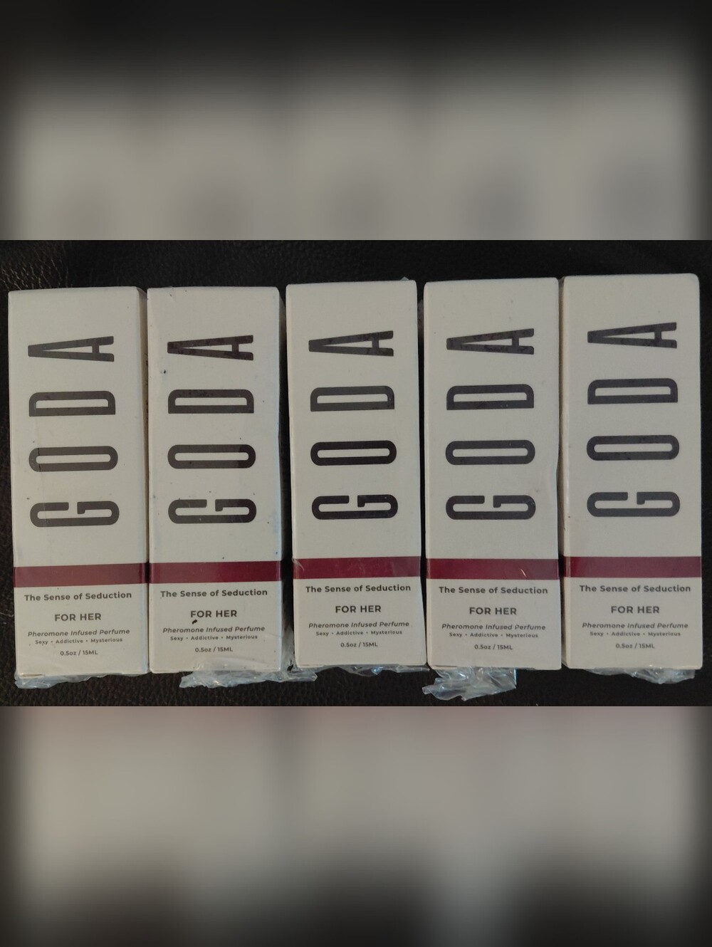 Goda The Sense of Seduction For Her Perfume 0.5oz - Set Of 5